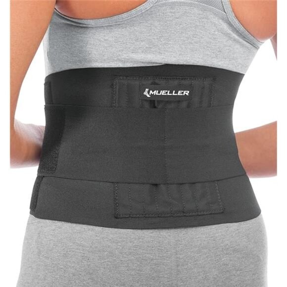 MUELLER Sports Medicine Adjustable Back Brace, Back Pain Relief Support for Men - Picture 7 of 7